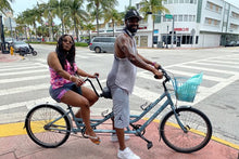 Load image into Gallery viewer, South Beach Tandem Bike Rental