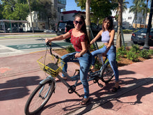 Load image into Gallery viewer, South Beach Tandem Bike Rental
